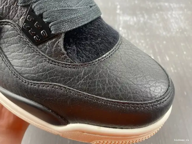 Rep MAX Jordan Pony 4 Black Retro Hair 819139-010 0605